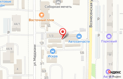 Магазин автокрепежа 777 в Правобережном районе на карте