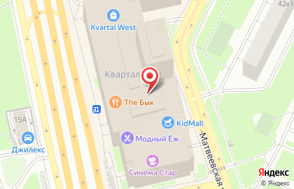 Сеть бургерных #farш на Мичуринском проспекте на карте
