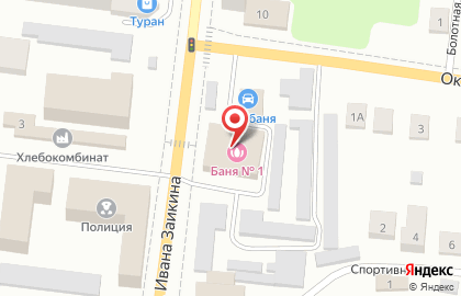 Баня, МУП Экоресурс, г. Зеленодольск на карте