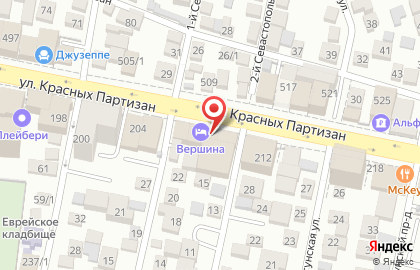 Клиника лазерной косметологии ЛИНЛАЙН на улице Красных Партизан на карте