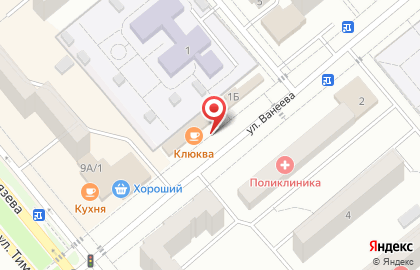 Туристическое агентство Планета путешествий на улице Ванеева на карте