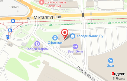 Салон-магазин Мир Мебели в Пролетарском районе на карте