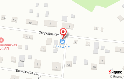 Продуктовый магазин Русстрой на карте