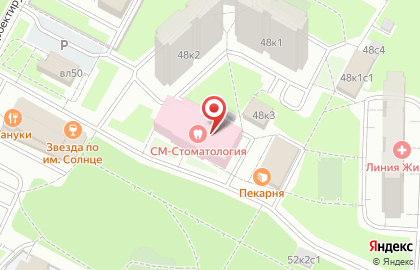 СМ-Стоматология на улице Богданова на карте