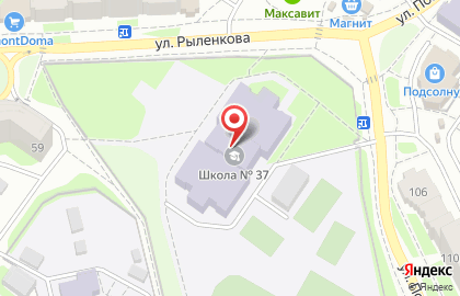 Школа английского языка Лингва на улице Попова, 108 на карте