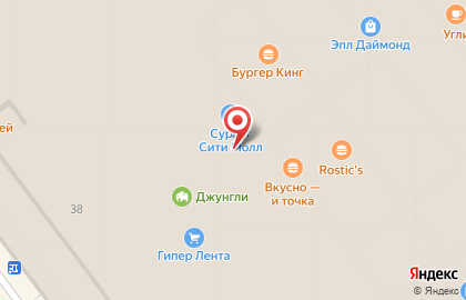 Yota на Югорском тракте на карте