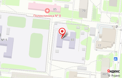Детский сад Ромашка на карте