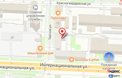 Агентство недвижимости Эдельвейс в Центральном районе на карте