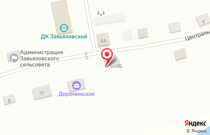 Продуктовый магазин в Новосибирске на карте