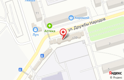 Магазин рыбы и мяса в Красноярске на карте