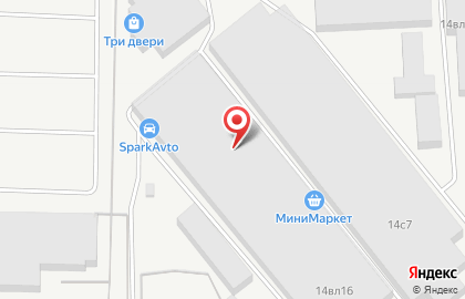 Автотехцентр SparkAvto в Универсальном проезде на карте