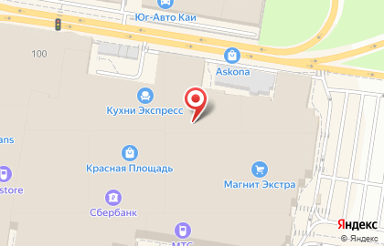 Салон товаров для сна Askona на улице Дзержинского на карте