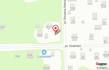 Пансионат по уходу за пожилыми людьми Осень жизни на улице Б.Хмельницкого на карте