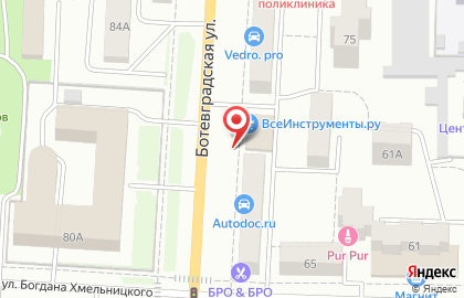 Волго-Вятский банк Сбербанка России в Саранске на карте