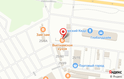 Экспресс-кафе вьетнамской кухни на улице 70 лет Октября на карте