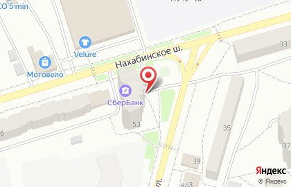 СберБанк на Пролетарской улице в Звенигороде на карте