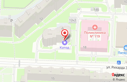 Магазин Катод в Санкт-Петербурге на карте