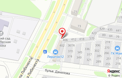 Бессонница на улице Карла Либкнехта на карте