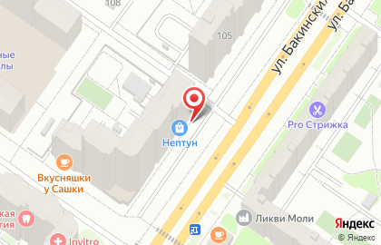 Магазин Красное & Белое в Екатеринбурге на карте