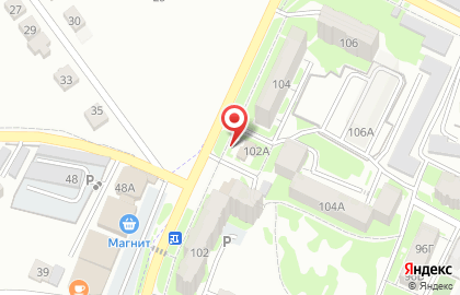 Продовольственный магазин Максим на Октябрьской на карте