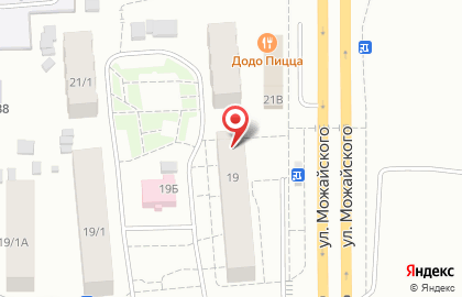 Транспортная компания Крылья Севера на улице Можайского на карте