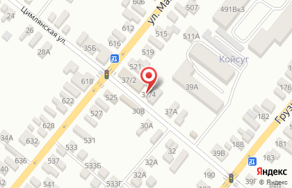 Продовольственный магазин Ника на Цимлянской улице на карте