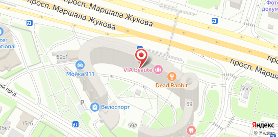 Салон красоты Via beaute на карте