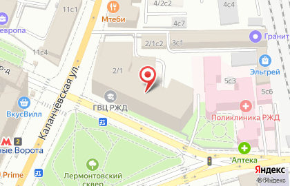 АССА на Каланчёвской улице на карте