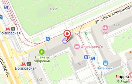 Фирменный магазин У Палыча на Ленинградском шоссе, 8 к 3 на карте