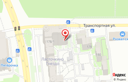 Студия детского развития Совенок в Дзержинском районе на карте