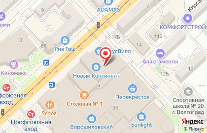 Салон связи МегаФон на Рабоче-Крестьянской улице, 9 на карте