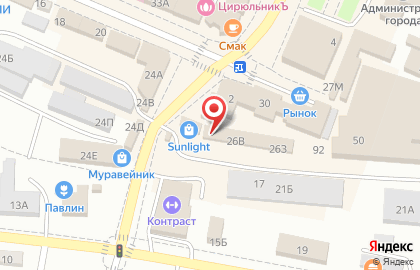 Сервисный центр Компьютер-Сервис на Базарной улице на карте