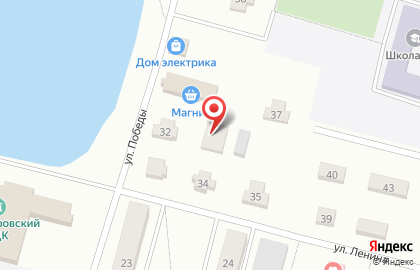 Мясная лавка на Школьной улице на карте