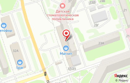 Школа всестороннего развития Эврика на проспекте Ленинского Комсомола на карте