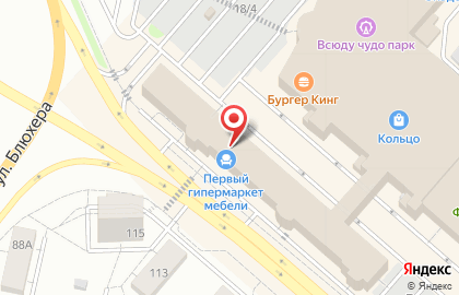 Магазин мебели в Челябинске на карте