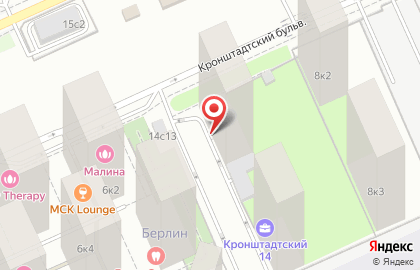 Авалон на Кронштадтском бульваре на карте