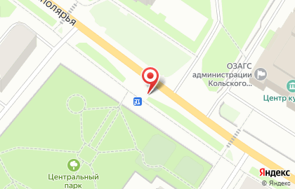 Салон цветов Деметра в Мурманске на карте
