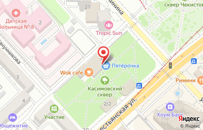 Push на Рабоче-Крестьянской улице на карте
