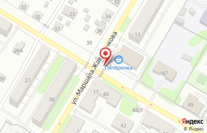 Киоск фастфудной продукции Мясо & Лаваш в Иваново на карте