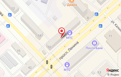 АквамонолиТ на проспекте Ленина на карте