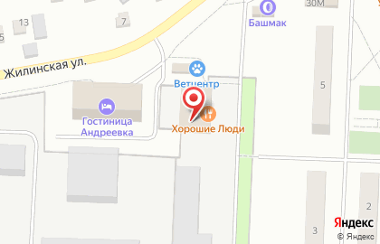 САНДРА на Жилинской улице на карте