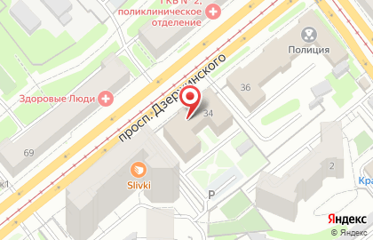 Главное управление ФСИН России по Новосибирской области на карте