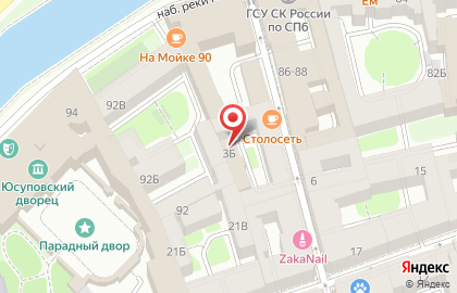 Участковый пункт полиции №6 в Адмиралтейском районе на карте