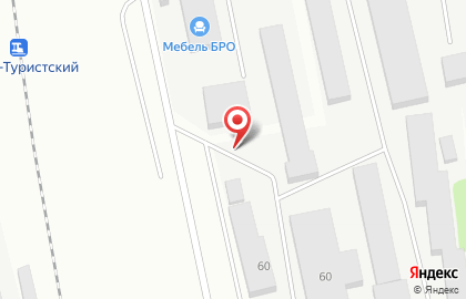 Завод резиновой обуви Псков-Полимер на Железнодорожной улице на карте