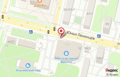 Магазин косметики и товаров для дома Улыбка Радуги на улице Юных Ленинцев на карте