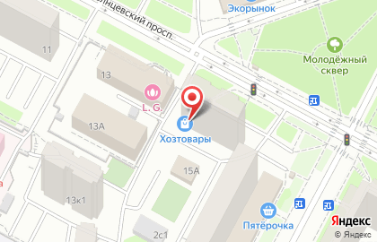 ОКНА РОСТА на улице Солнцевский на карте