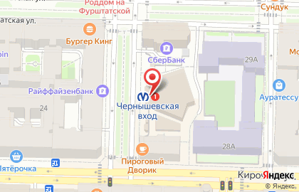 Банкомат Промсвязьбанк в Санкт-Петербурге на карте