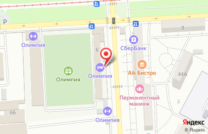 Гостиница Олимпия в Дзержинском районе на карте