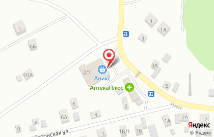 Созвездие комфорта на Затонской улице на карте