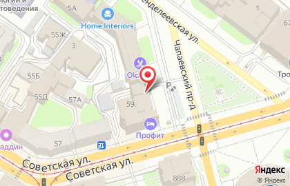 Акционерный коммерческий банк Авангард в Центральном районе на карте